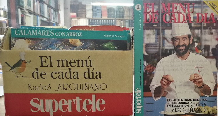 EL MENU DE CADA DÍA. SUPERTELE (LOTE)