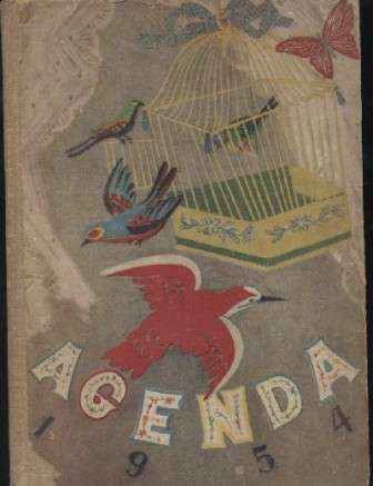ALMANAQUE-AGENDA AÑO 1954. SECCION FEMENINA DE F.E.T. Y DE LAS J.O.N.S.