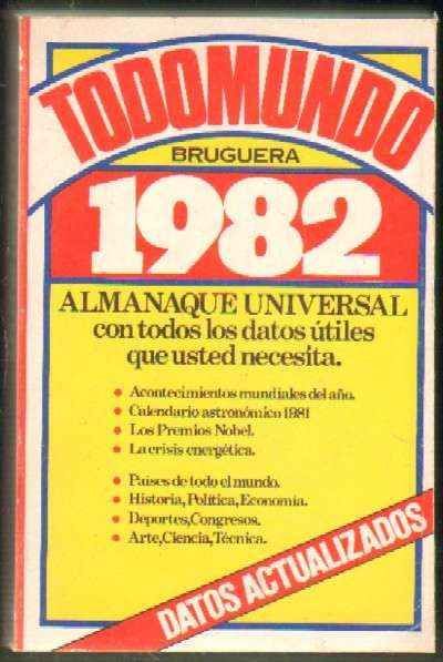 TODOMUNDO 1982. BRUGUERA. ALMANAQUE UNIVERSAL