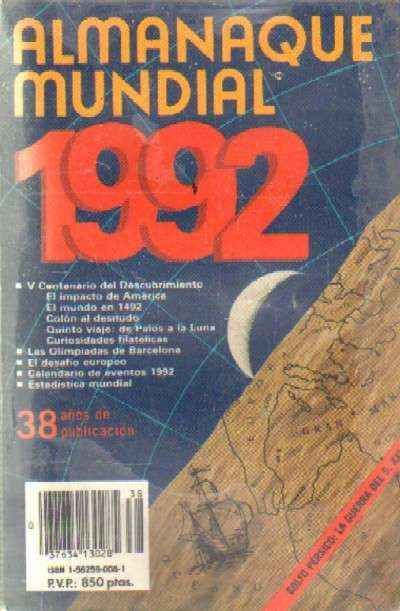 ALMANAQUE MUNDIAL 1992