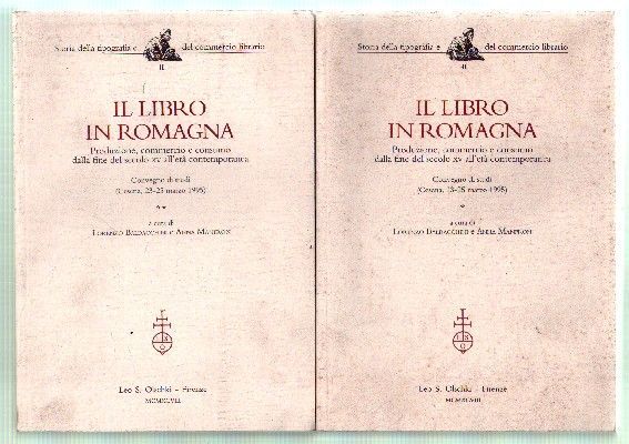 IL LIBRO IN ROMAGNA. 2 TOMOS.