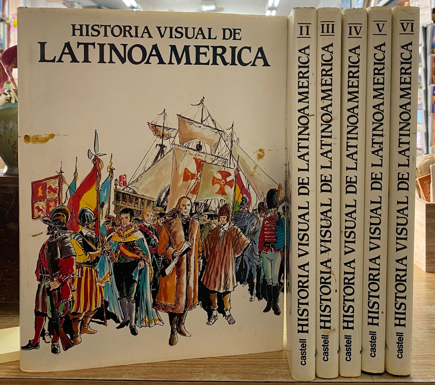 HISTORIA VISUAL DE LATINOAMERICA (6 TOMOS)