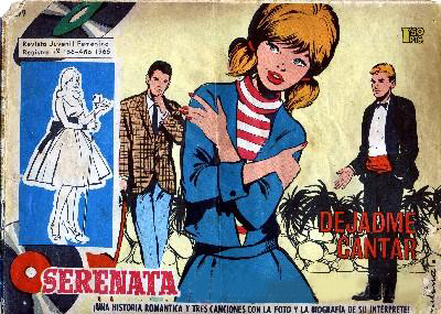 COLECCION SERENATA. REVISTA JUVENIL FEMENINA Nº279. DEJADME CANTAR