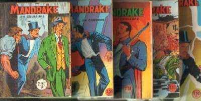 ALBUM MANDRAKE EN COULEURS (VARIOS NUMEROS)