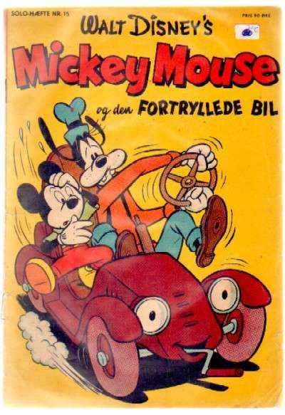 WALT DISNEY'S MICKEY MOUSE OG DEN FORTRYLLEDE BIL (EDICION SUECA)