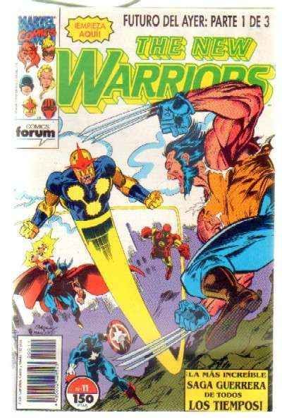 THE NEW WARRIORS Nº 11. FUTURO DEL AYER. PARTE 1 DE 3