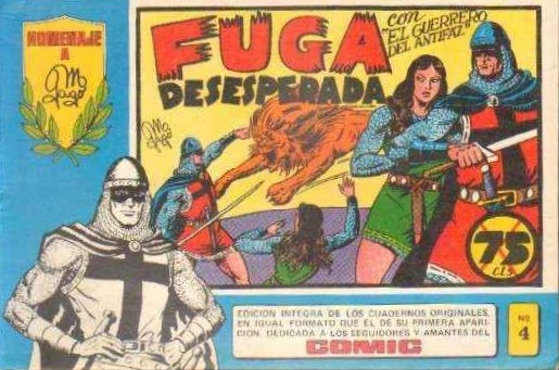 EL GUERRERO DEL ANTIFAZ. REEDICION. (DISPONEMOS DE VARIOS NUMEROS).