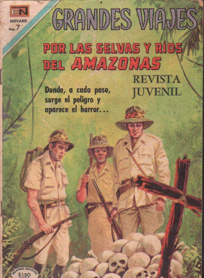 GRANDES VIAJES. POR LAS SELVAS Y RIOS DEL AMAZONAS. Nº83