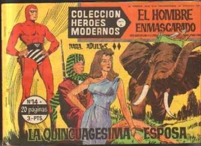 EL HOMBRE ENMASCARADO. Nº14. LA QUINCUAGESIMA ESPOSA.