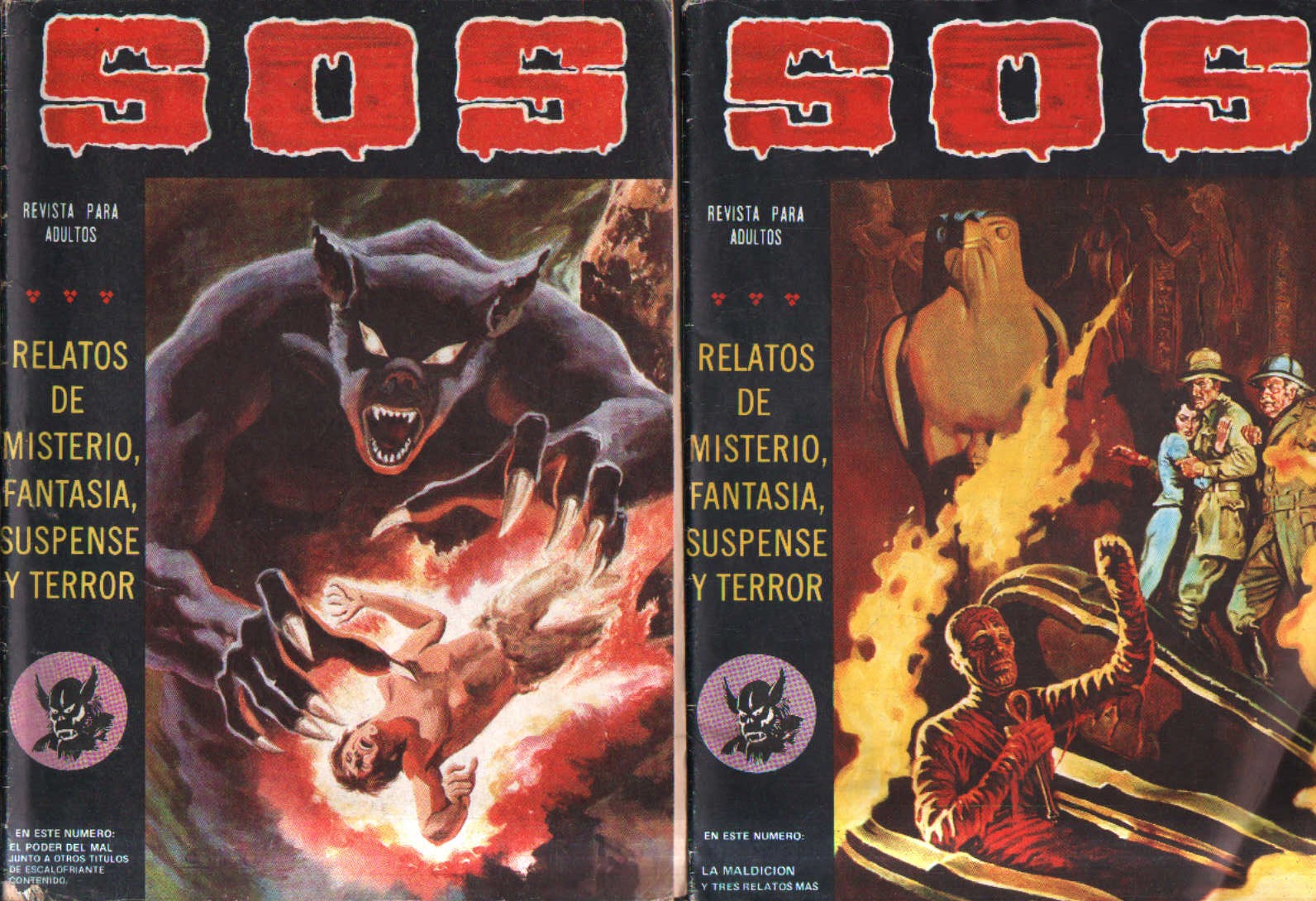 SOS. REVISTA PARA ADULTOS (VARIOS NUMEROS)