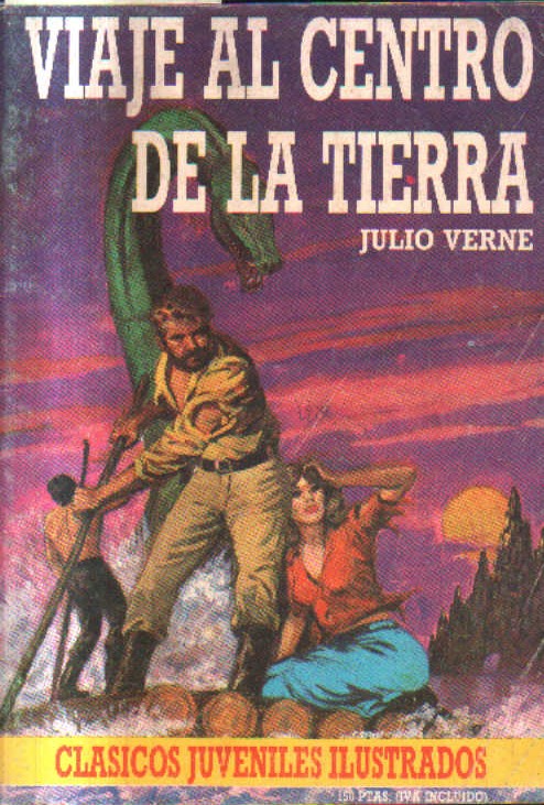 CLÁSICOS JUVENILES ILUSTRADOS: VIAJE AL CENTRO DE LA TIERRA.