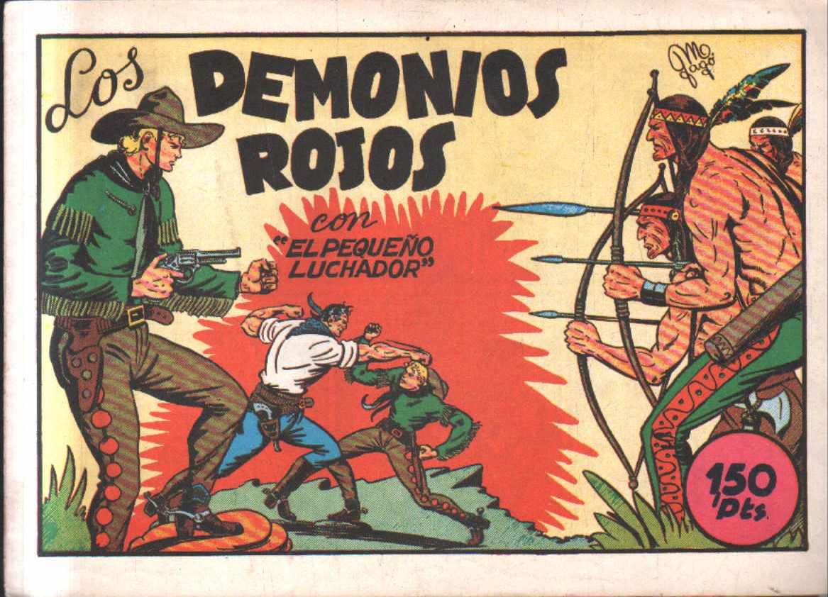 LOS DEMONIOS ROJOS CON EL PEQUEÑO LUCHADOR. Nº 4.