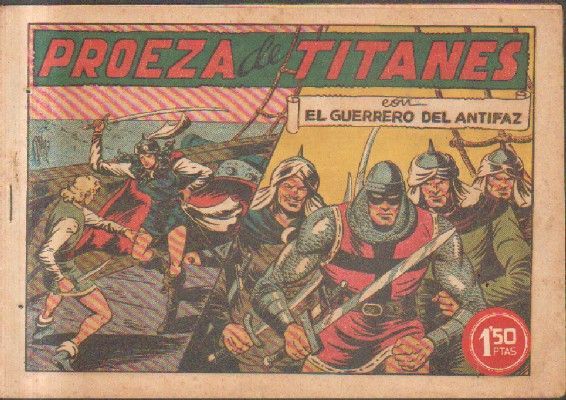 PROEZA DE TITANES.EL GUERRERO DEL ANTIFAZ.Nº 90.