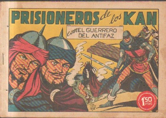 PRISIONES DE LOS KAN. CON EL GUERRERO DEL ANTIFAZ. Nº 93