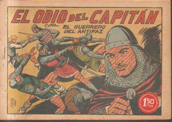 EL ODIO DEL CAPITAN.EL GUERRERO DEL ANTIFAZ. Nº 96