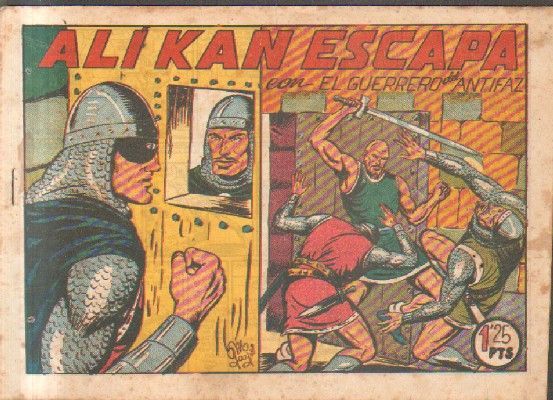 ALI KAN ESCAPAD.EL GUERRERO DEL ANTIFAZ. Nº 128.