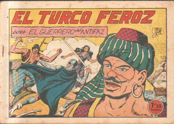 EL TURCO FEROZ.EL GUERRERO DEL ANTIFAZ. Nº 135.