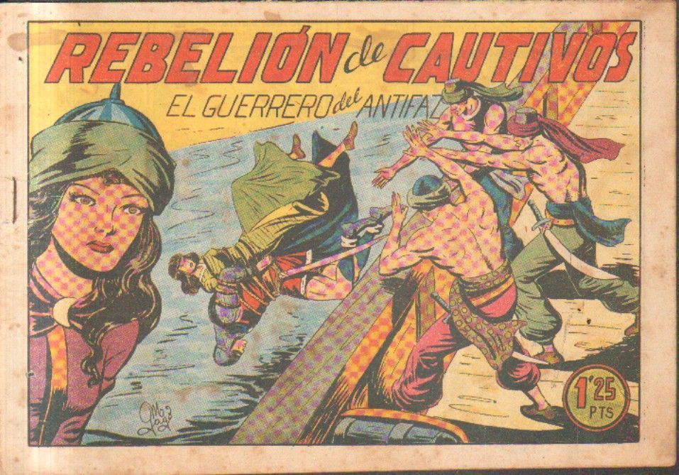 REBELION DE CAUTIVOS.EL GUERRERO DEL ANTIFAZ. Nº 144.