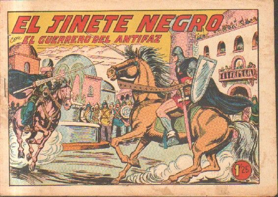 EL JINETE NEGRO.EL GUERRERO DEL ANTIFAZ. Nº 253.
