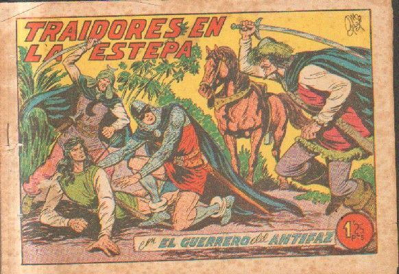 TRAIDORES EN LA ESTEPA.EL GUERRERO DEL ANTIFAZ. Nº 275.