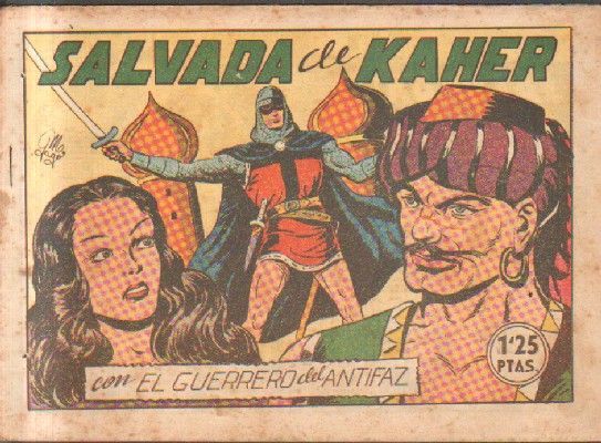 SALVADA DE KAHER.EL GUERRERO DEL ANTIFAZ. Nº 146.