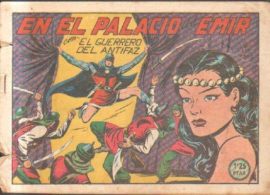 EN EL PALACIO DEL EMIR.EL GUERRERO DEL ANTIFAZ. Nº 150.