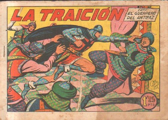 LA TRAICION.EL GUERRERO DEL ANTIFAZ. Nº 154.