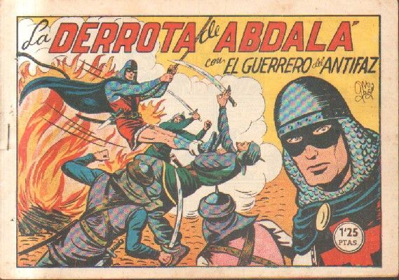 LA DERROTA DE ABDALA.EL GUERRERO DEL ANTIFAZ. Nº 159.