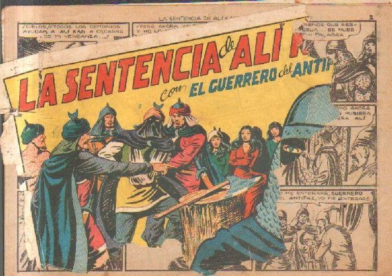 LA SENTENCIA DE ALI.EL GUERRERO DEL ANTIFAZ. Nº 163.