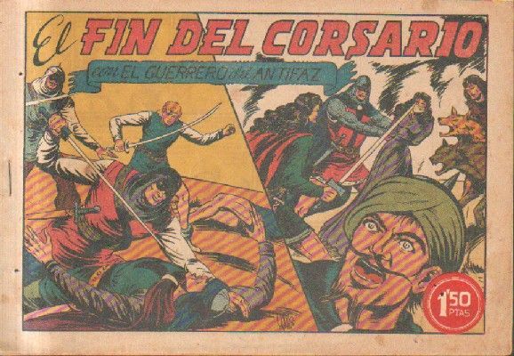 EL FIN DEL CORSARIO.EL GUERRERO DEL ANTIFAZ. Nº 94.
