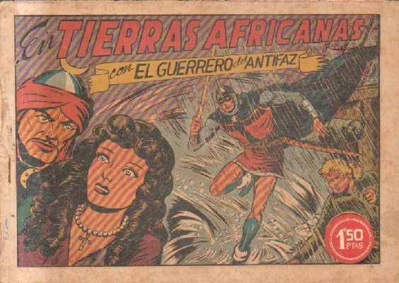 EN TIERRAS AFRICANAS.EL GUERRERO DEL ANTIFAZ. Nº 99.