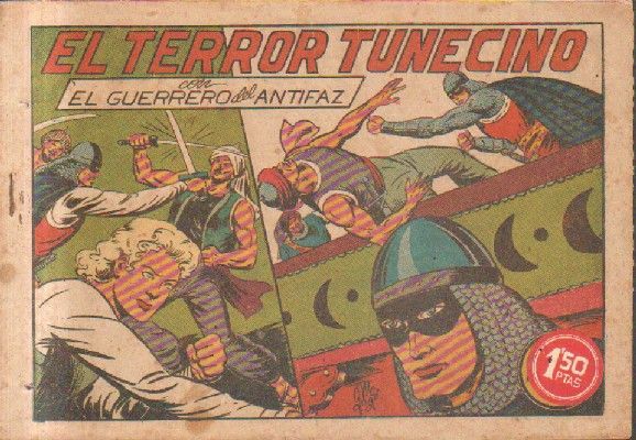 EL TERROR TUNECINO.EL GUERRERO DEL ANTIFAZ. Nº 101.