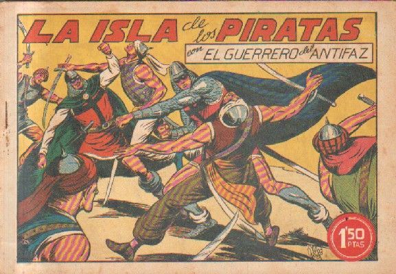 LA ISLA DE LOS PIRATAS.EL GUERRERO DEL ANTIFAZ. Nº 109.