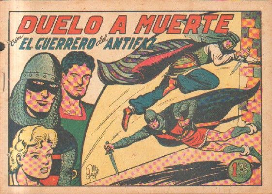 DUELO A MUERTE.EL GUERRERO DEL ANTIFAZ. Nº 174.