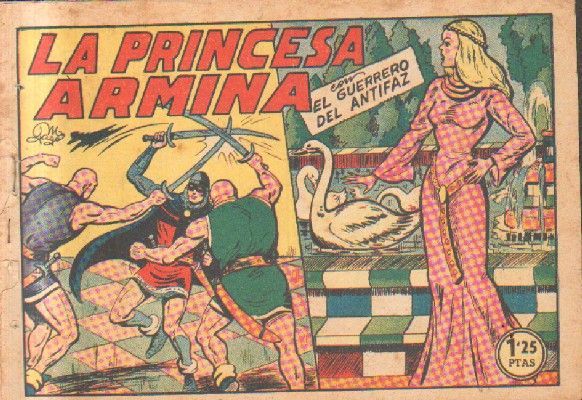 LA PRINCESA ARMINA.EL GUERRERO DEL ANTIFAZ. Nº 175.