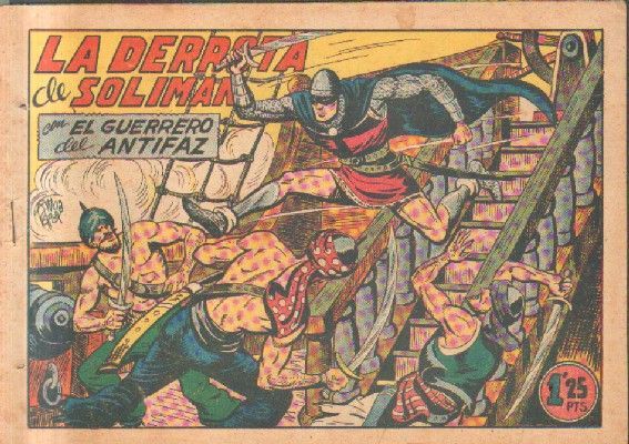 LA DERROTA DE SOLIMAN.EL GUERRERO DEL ANTIFAZ. Nº 179.