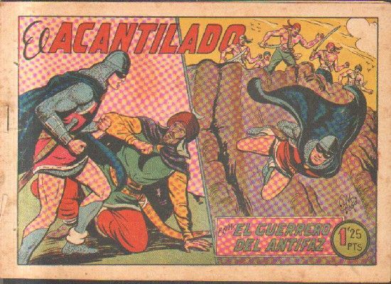 EL ACANTILADO.EL GUERRERO DEL ANTIFAZ. Nº 182.