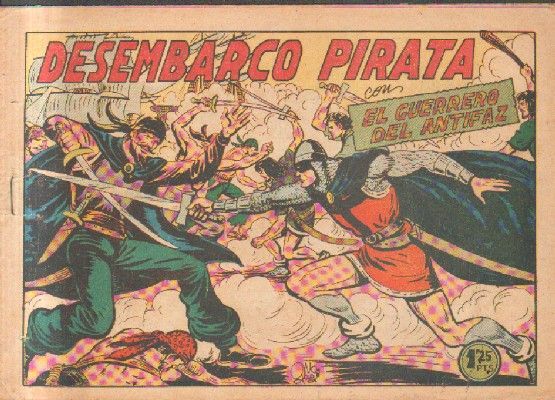 DESEMBARCO. PIRATA.EL GUERRERO DEL ANTIFAZ. Nº 188.