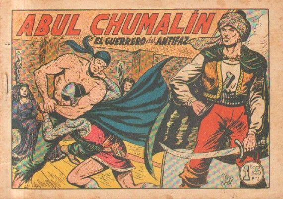 ABUL CHUMALIN.EL GUERRERO DEL ANTIFAZ. Nº 191.