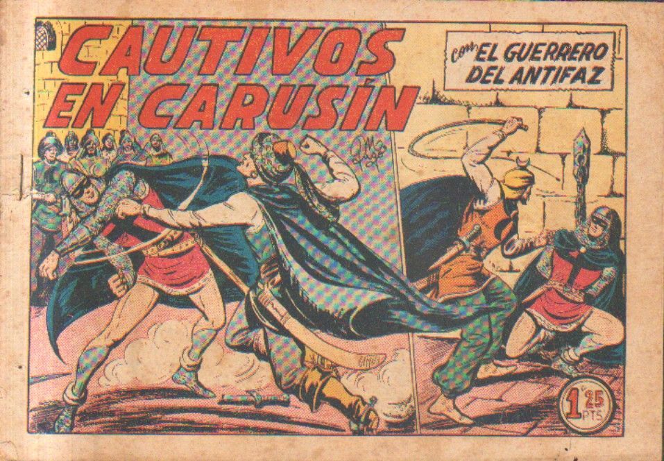 CAUTIVOS EN CARUSIN.EL GUERRERO DEL ANTIFAZ. Nº 193.