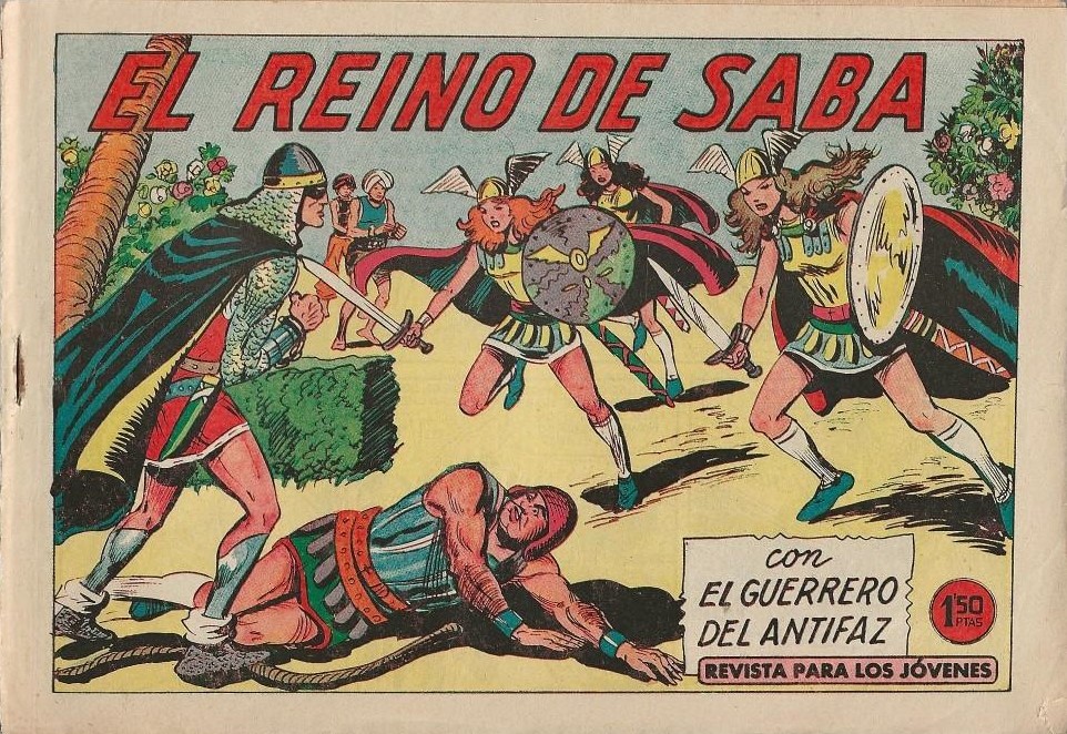 EL REINO DE SABA. EL GUERRERO ANTIFAZ. Nº 405.