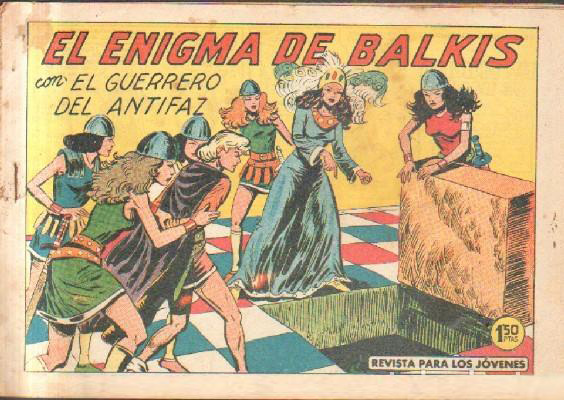 EL ENIGMA DE BALKIS. EL GUERRERO ANTIFAZ. Nº 406.