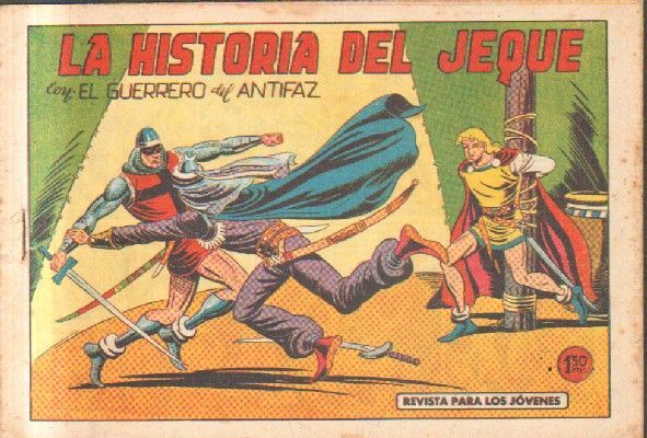 LA HISTORIA DEL JEQUE.CON EL GUERRERO DEL ANTIFAZ. Nº 426.