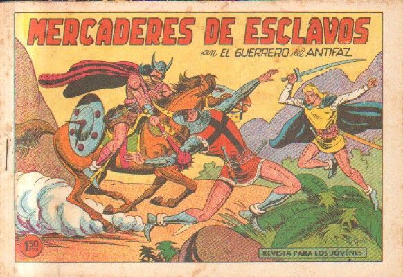 MERCADERES DE ESCLAVOS.CON EL GUERRERO DEL ANTIFAZ. Nº 427.