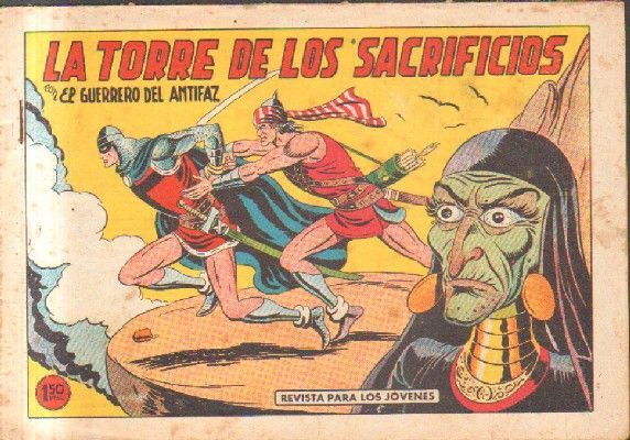 LA TORRE DE LOS SACRIFICIOS.CON EL GUERRERO DEL ANTIFAZ. Nº 429.