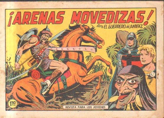 ¡ARENAS MOVEDIZAS! CON EL GUERRERO DEL ANTIFAZ. Nº 432.