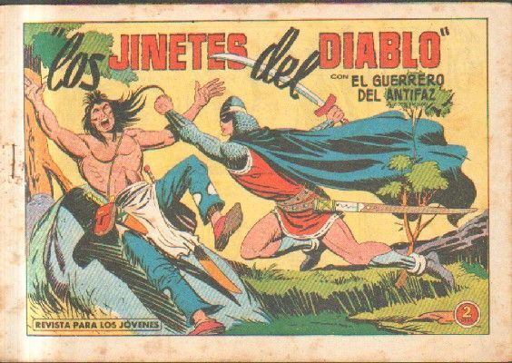 LOS JINETES DEL DIABLO. EL GUERRERO DEL ANTIFAZ. Nº 479.