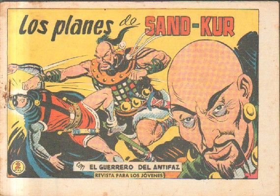 LOS PLANES DE SAND-KUR. EL GUERRERO DEL ANTIFAZ. Nº 492.