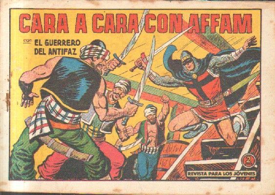CARA A CARA CON AFFAM. EL GUERRERO DEL ANTIFAZ. Nº 508.