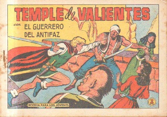 TEMPLE DE VALIENTES. EL GUERRERO DEL ANTIFAZ. Nº 511.